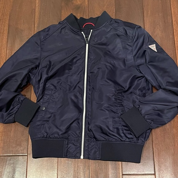 Guess Jackets & Coats Guess Men Medium Zip Bomber Jacket Poshmark